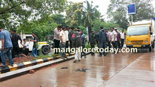 Bike accident Mangalore